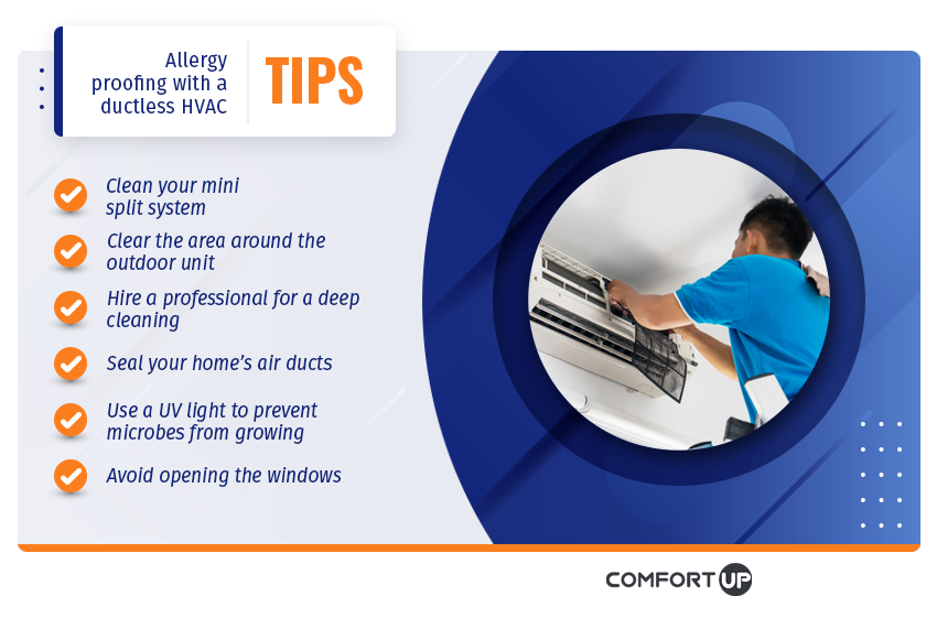 allergy proofing ductless hvac tips