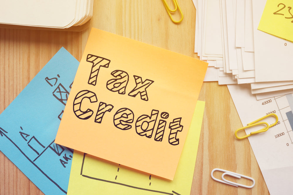 tax credit sticky notes