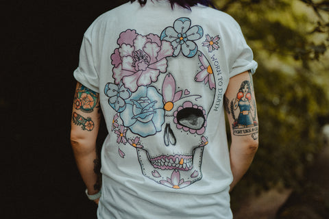 Worn To Death Skeleton Bride Groom T Shirt Worn To Death Apparel