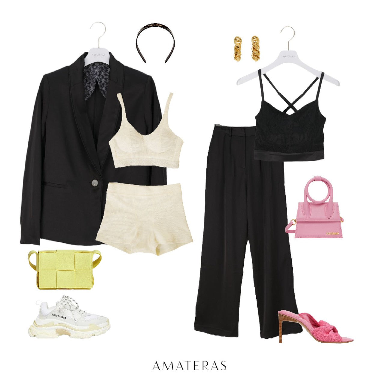 amateras elegant lace up bodysuit ボディスーツ