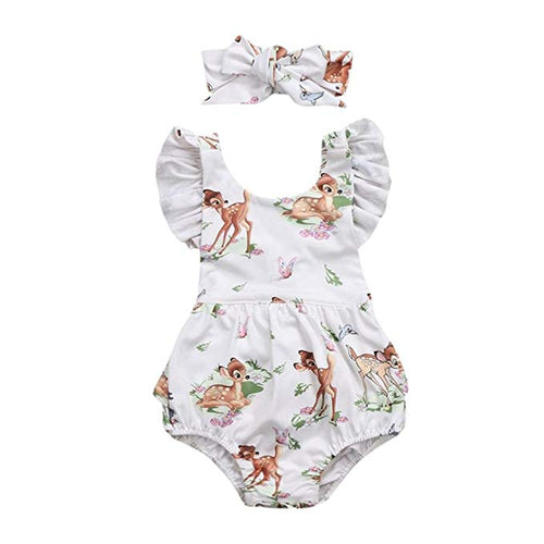 Bambi Ruffle Romper