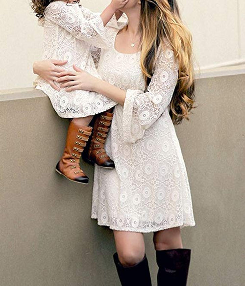 Mommy and Me Lace Dress