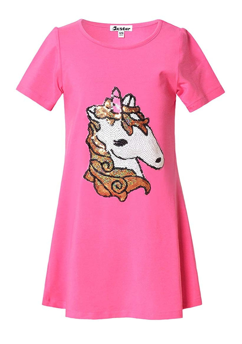 unicorn t shirt dress