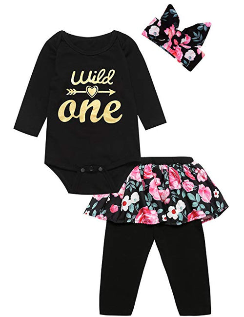 Wild One Pink Floral Pant Set