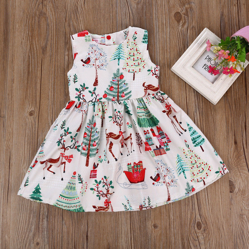 Half Sleeve Red Christmas Santa Print Dress | Xmas dress, Bad dresses,  Print dress