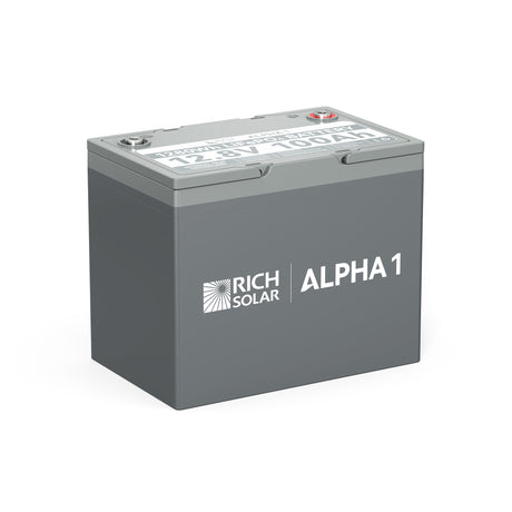 12V 100Ah LiFePO4 Lithium Iron Phosphate Battery – RICH SOLAR