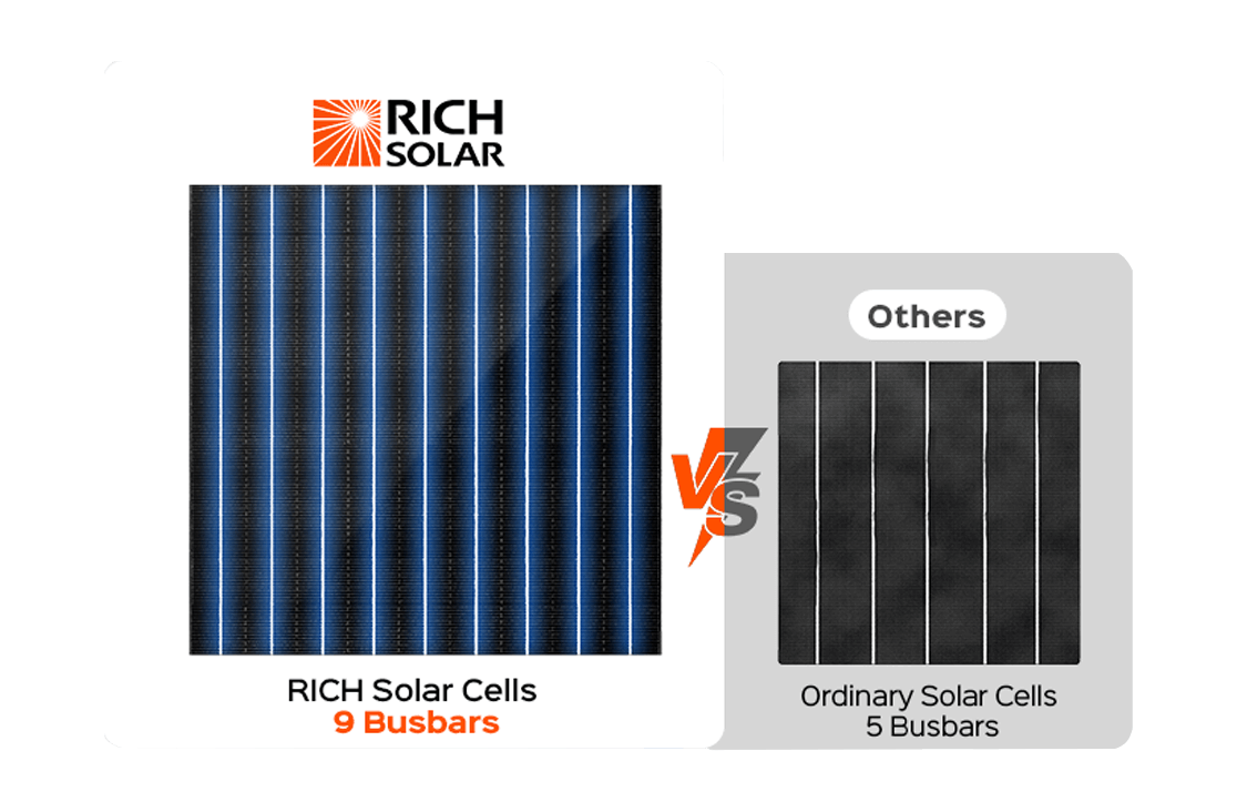 9BB Cell Monocrystalline