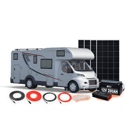 Kit Solar 1000W 185W 12V-220V Rural/Motorhome