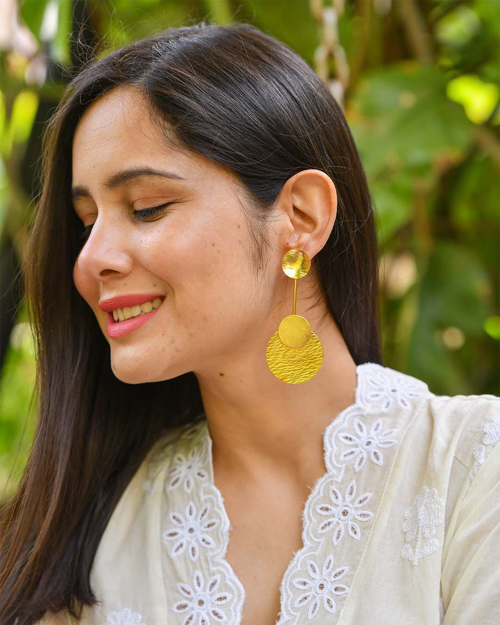 Yellowish Earrings!!.. Daily Wear Long Tassel | Suitable on Western, Kurti,  GownDresses & Saree