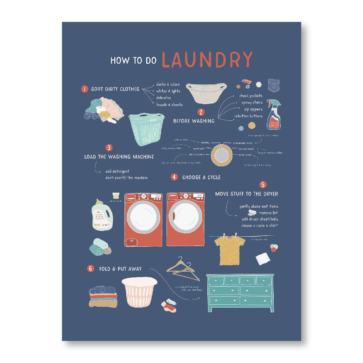 how to fo laundry