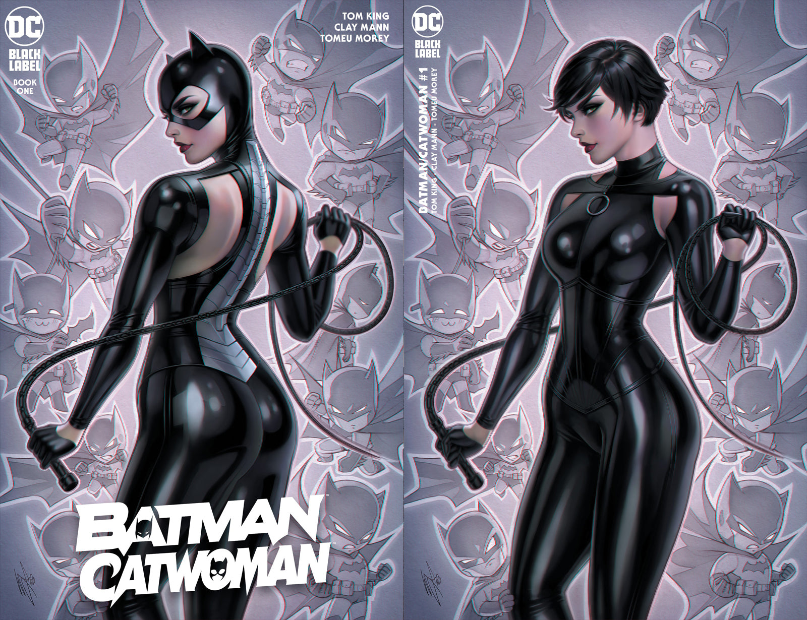 BATMAN CATWOMAN #1 WARREN LOUW EXCLUSIVE VARIANTS BLACK LABEL HOT! – East  Side Comics