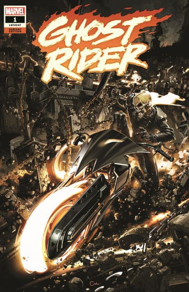 Ghost Rider 1 Clayton Crain Carnage Venom Spider-man Virgin Variant DC Comics Marvel Comics X-Men Batman East Side Comics Virgin Exclusive cgc signed ss comics