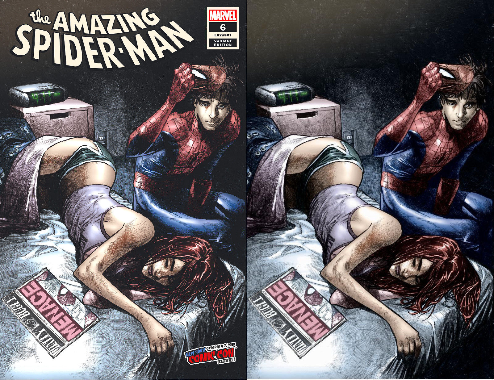 AMAZING SPIDER-MAN #6 HUMBERTO RAMOS NYCC EXCLUSIVE VARIANTS – East Side  Comics