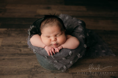 Tufted Boho Layers - Textured Layers - Tiny Tot Prop Shop - Newborn Photo Props Canada - Canadian Photography Props