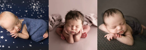 Cuddle Knit Posing Fabric - Beanbag Backdrops - Newborn Photo Props Canada - Tiny Tot Prop Shop