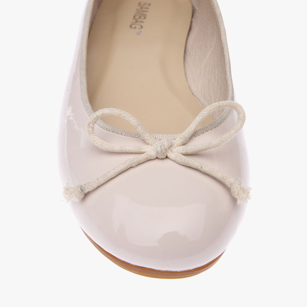 Natalie Stone Patent Ballet Flat Sambag