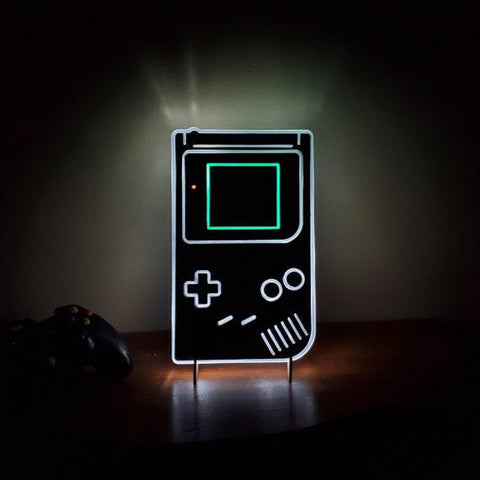 Lampe Gaming - Neon - Let's Play - 50 cm de haut - Ø16 cm - Y