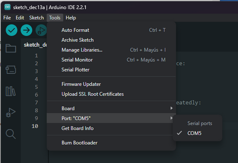 arduino IDE