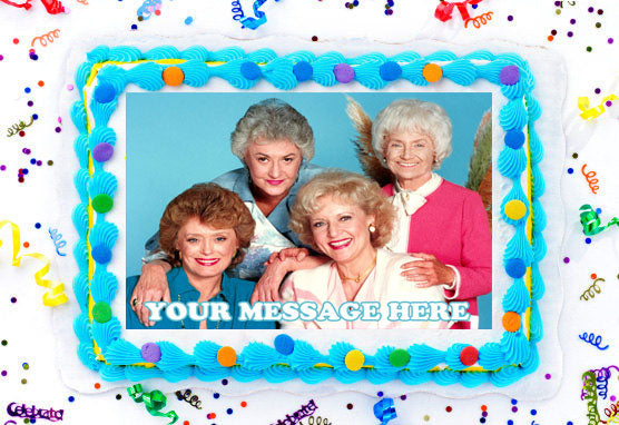 Golden Girls Edible Image Cake Topper Personalized ...