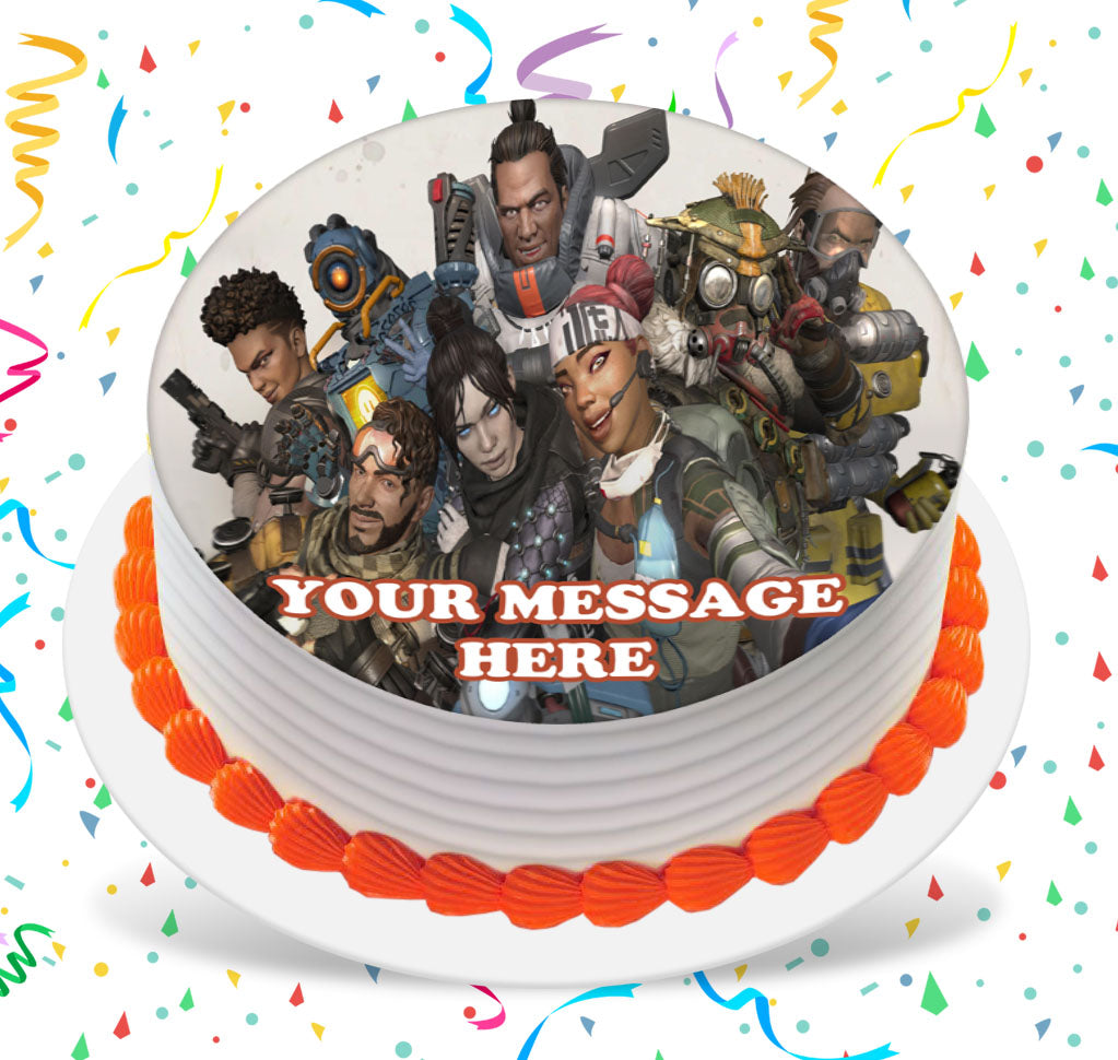 Apex Legends Edible Image Cake Topper Personalized ...