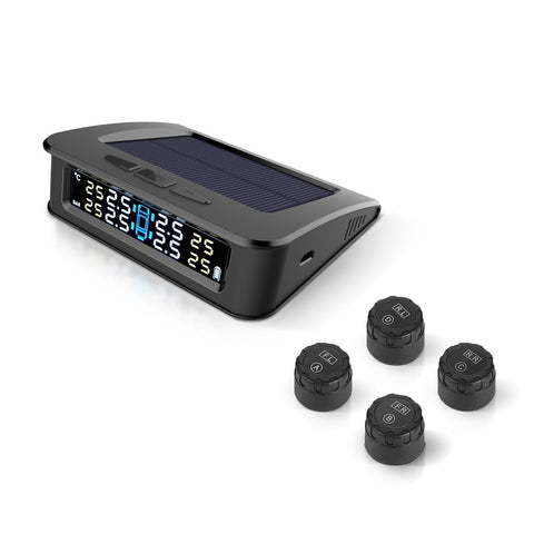 Solar Power Tires' Pressure Monitoring System 
