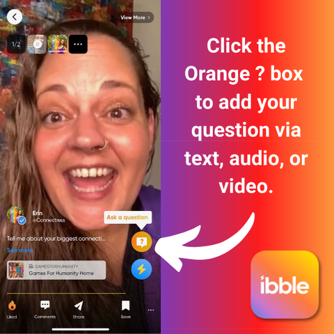 click the orange ? box to ask your question