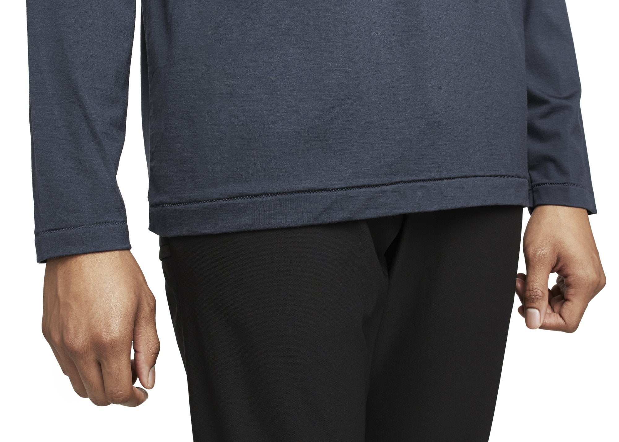 Merino Long Sleeve | Midnight Blue