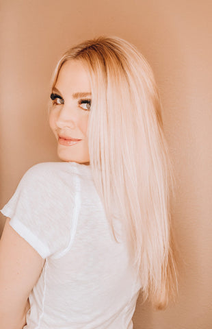 mckenna the bubbly blonde loves save me from thermal obsession to repair hair damage from straighteners blow dryers and other hot tools and gives hair hydration and moisture to improve dry brittle breaking hair