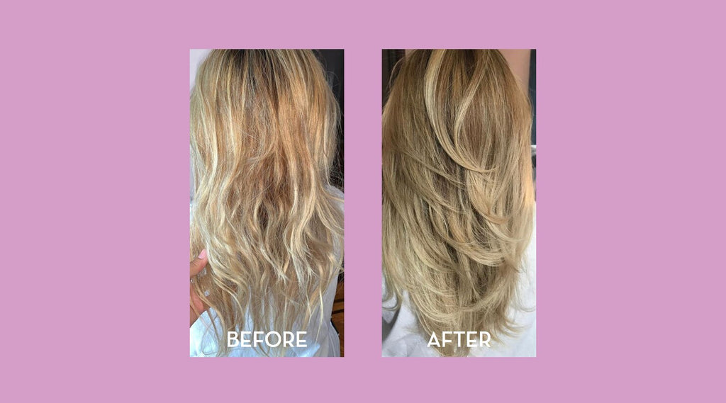 real results using save me from for healthier hair