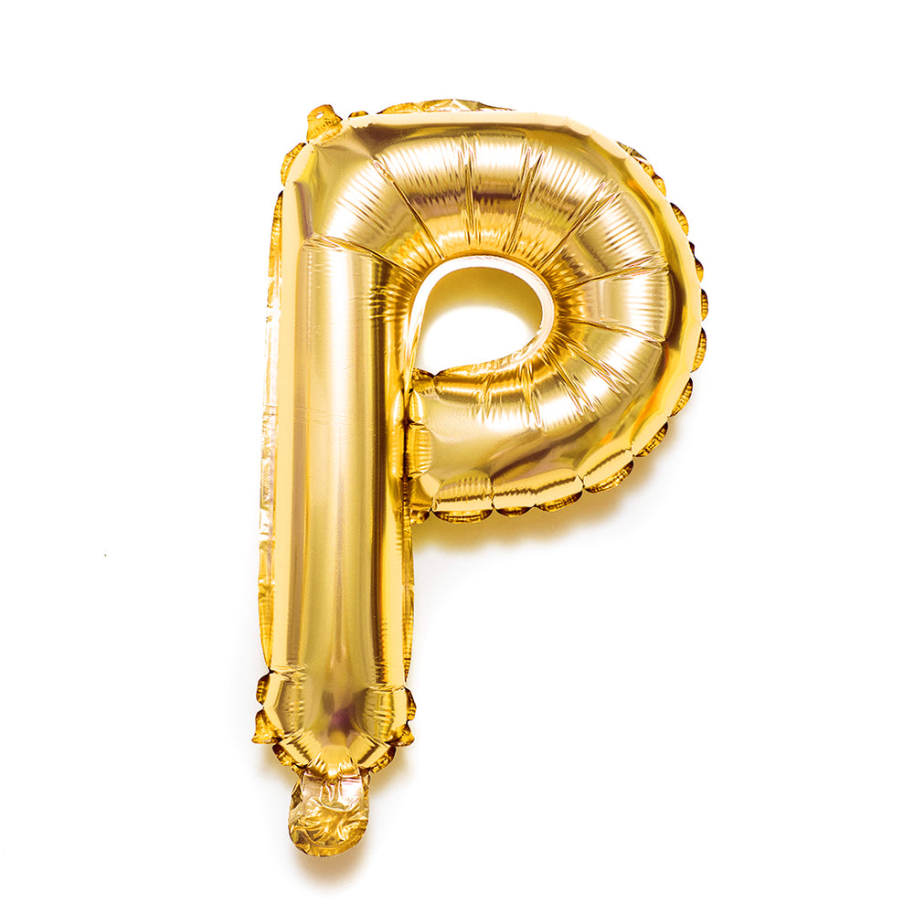 letter p balloon