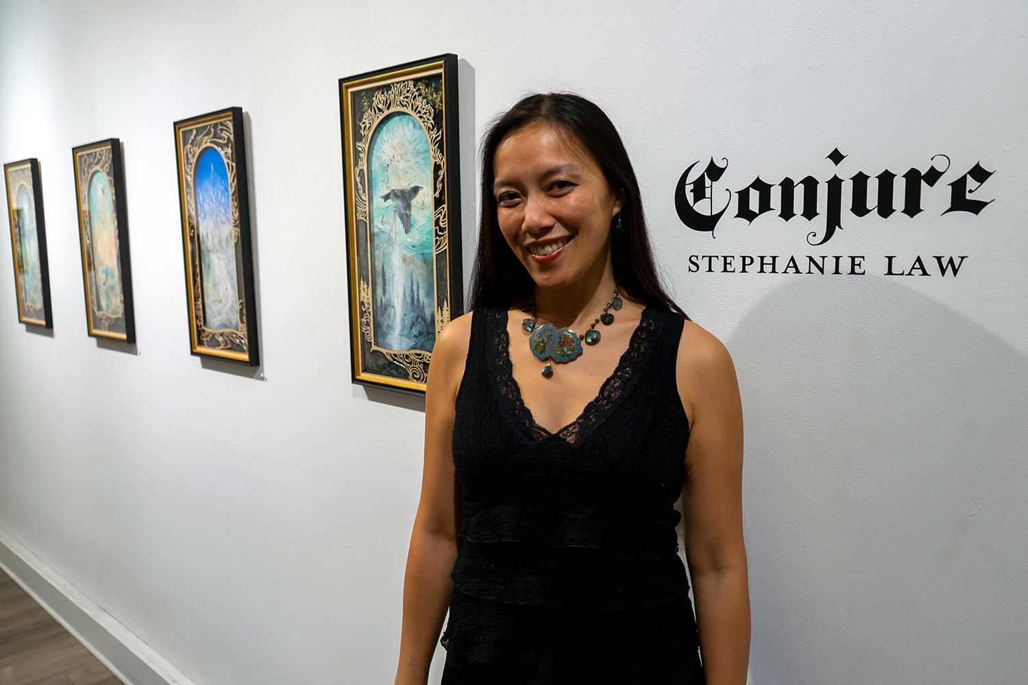 Stephanie Law artist at Modern Eden, SF