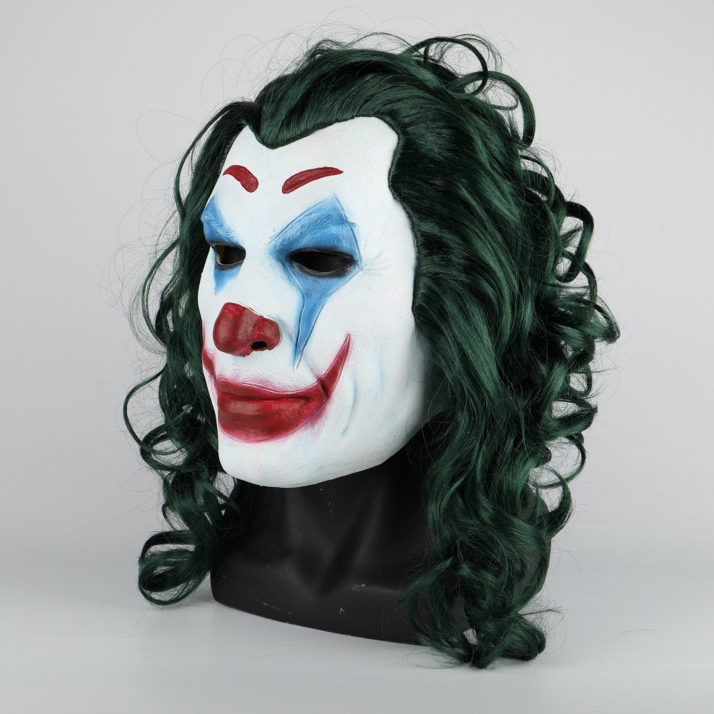 2022 Movie  Joker  Mask  Cosplay Movie  Horror Scary Smile 