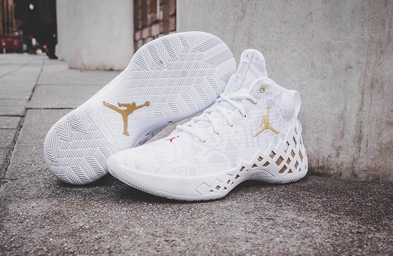 jordan jumpman diamond mid white and gold