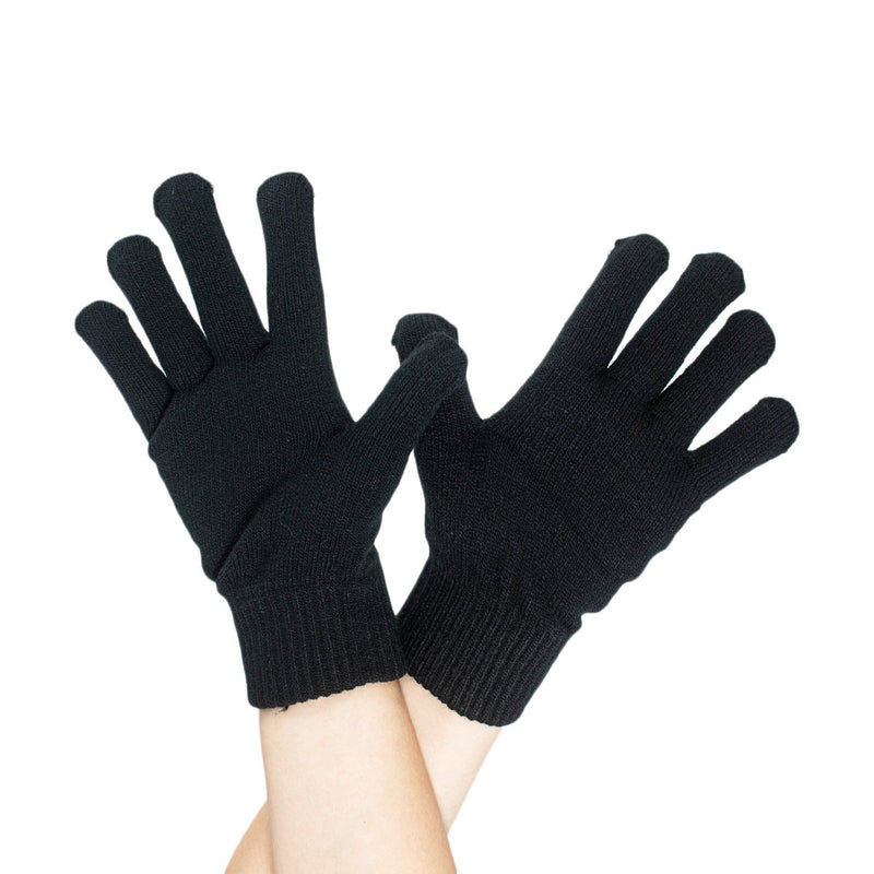 nike swoosh knit gloves