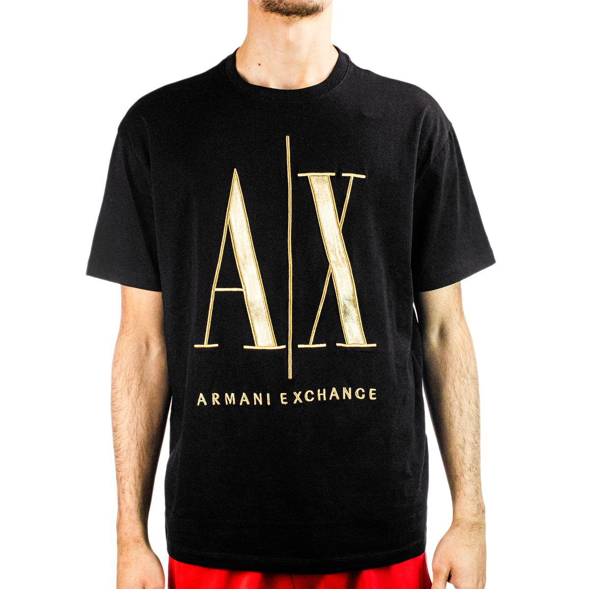 Armani Exchange T-Shirt 8NZTPQ-1200 - schwarz-gold – Brooklyn Footwear x  Fashion