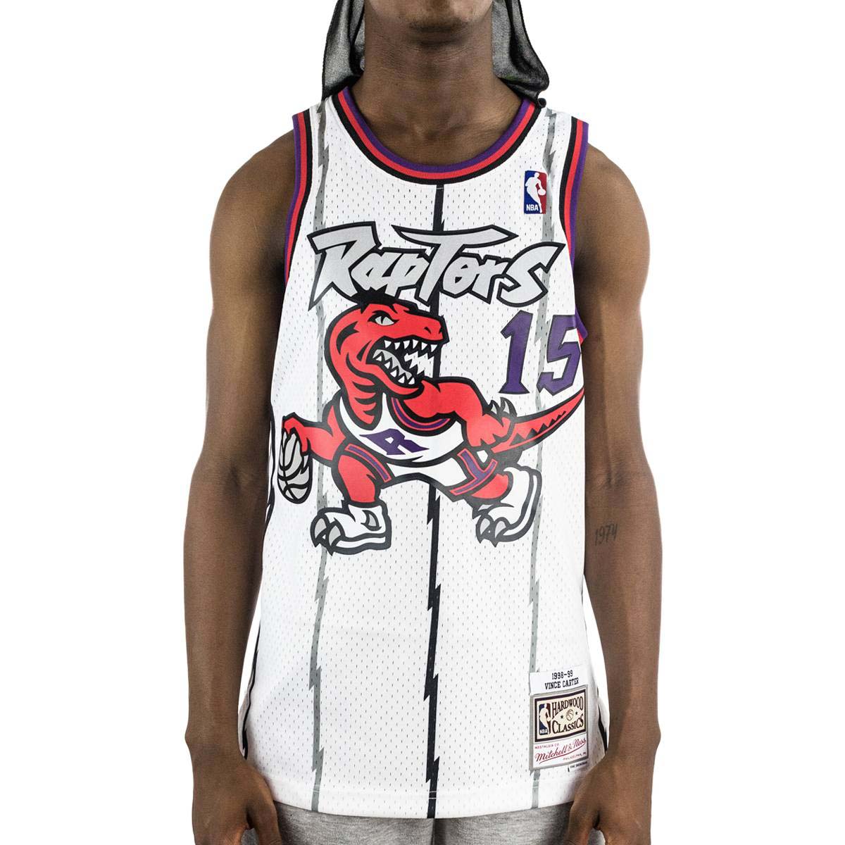Mitchell & Ness Raptors 98 Vince Carter Jersey SMJYGS18213-TRAWHIT98VCA