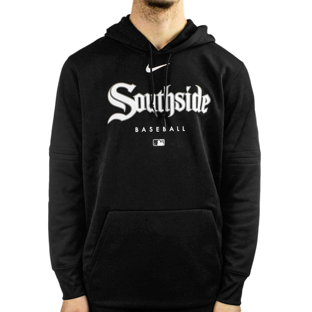 Nike Chicago White Sox City Connect Therma Hoodie Grey