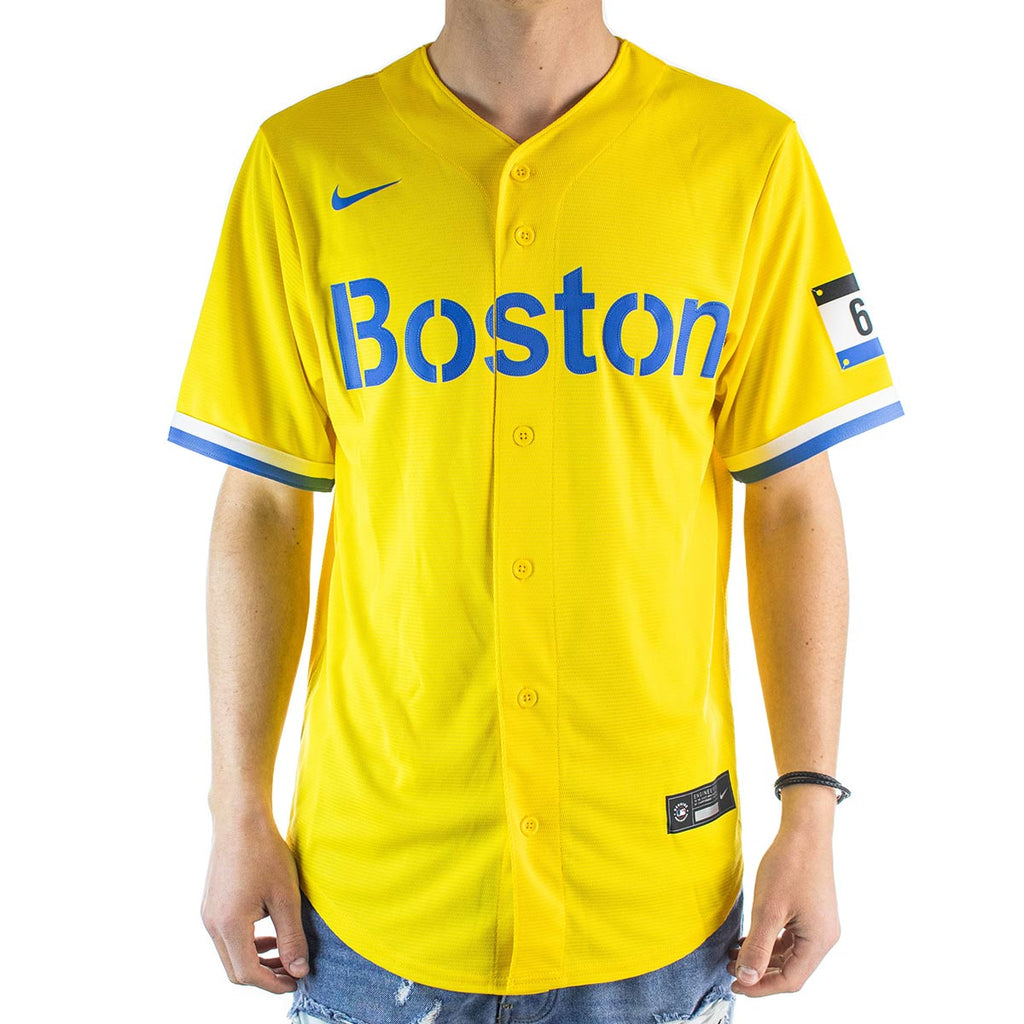 Nike Boston Red Sox City Connect MLB Official Replica Jersey Trikot T7
