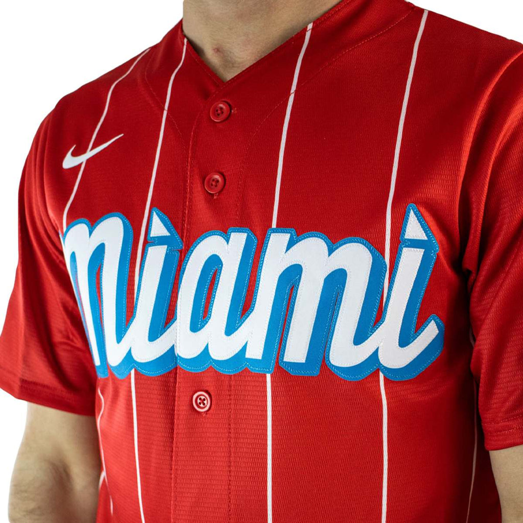 Nike Miami Marlins MLB Official Replica City Connect Jersey Trikot T77