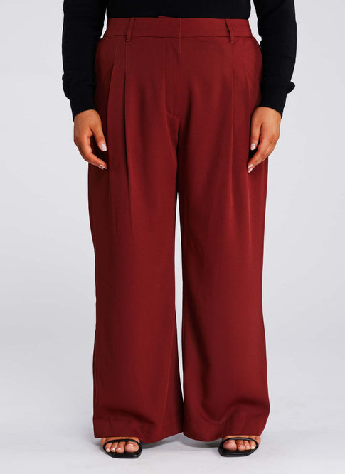 Woodland Ginger Wide-Leg Pant