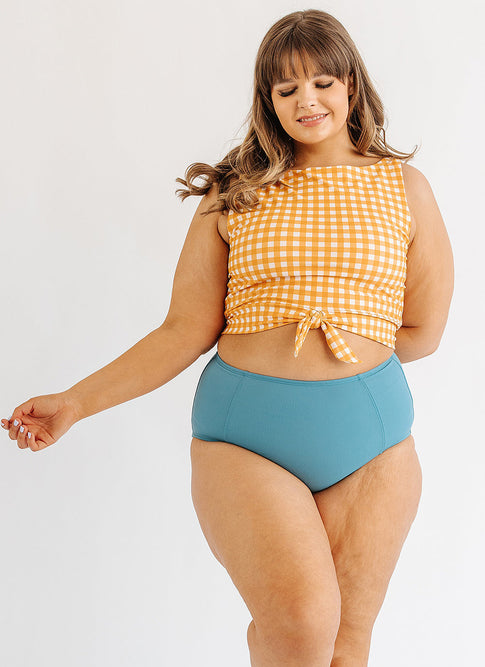 Plus Size Butterfly Print Crisscross High Waist Two-Piece Swim Set - O – My  Pampered Life Seattle