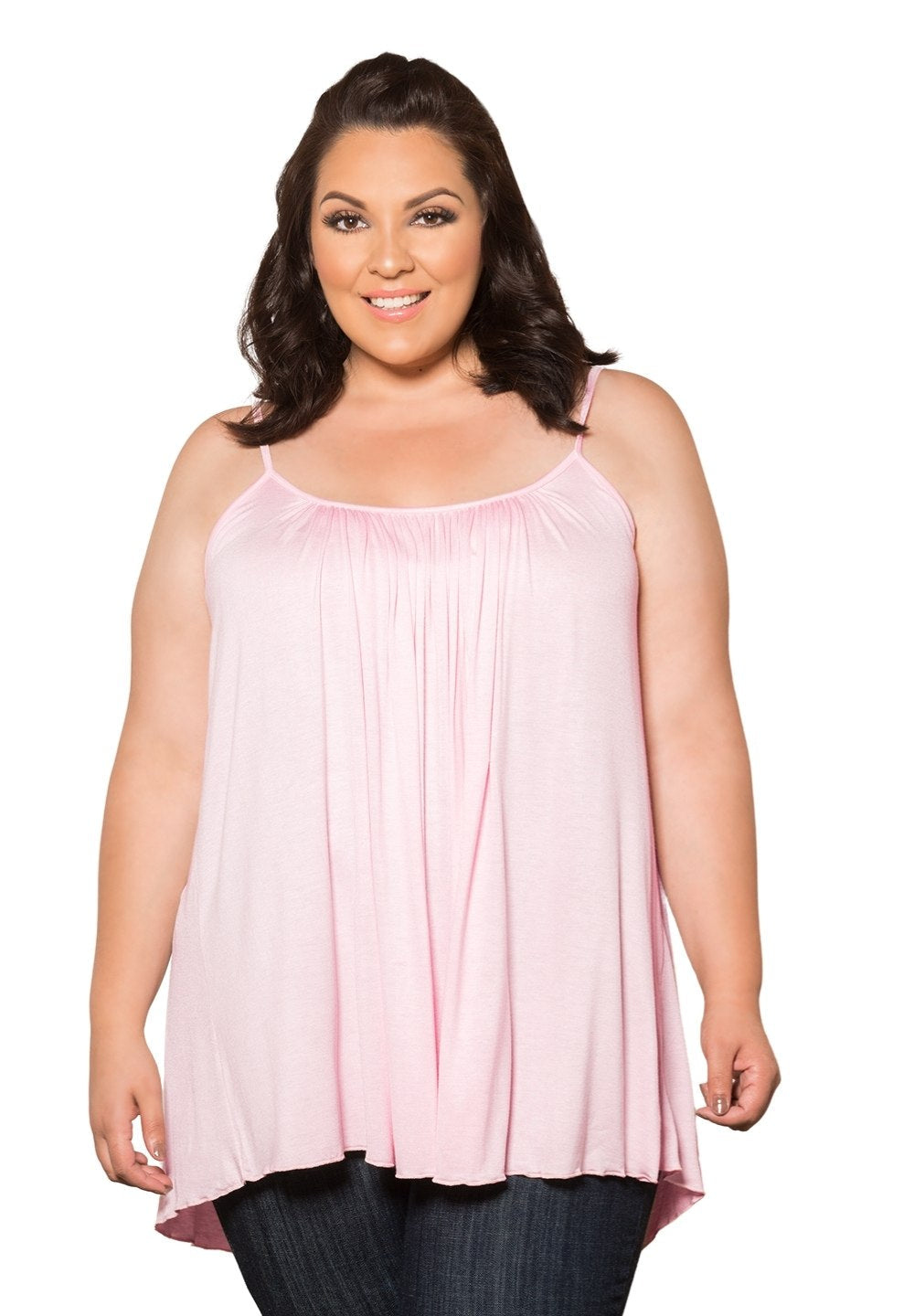 Pretty cami top in blush | Swak | Insyze