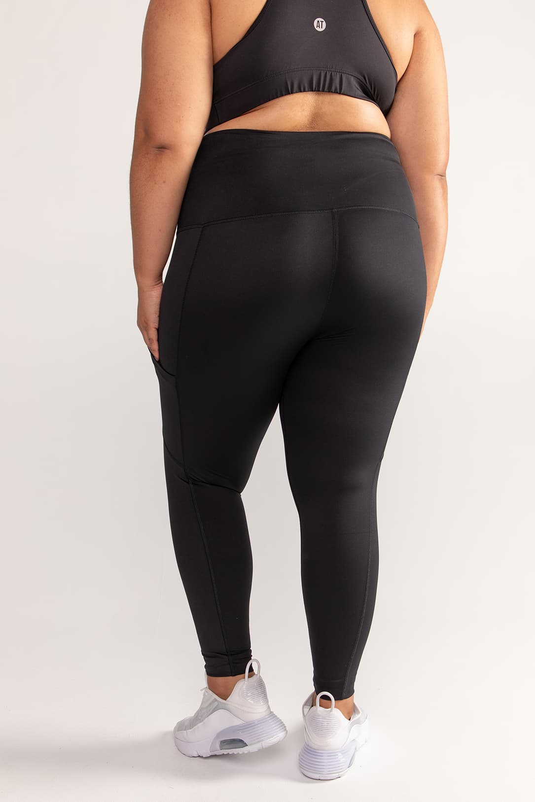 Plus Size Gym Leggings, Shinbene Plus Size