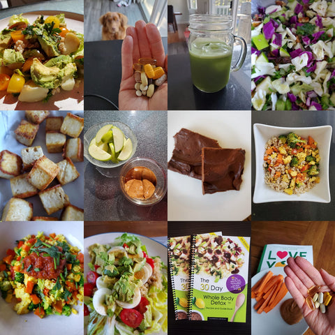 food images from the detox program