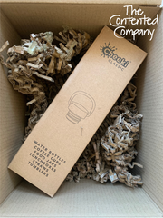 The Contented Company | Contented Earth | Product in box with reusable cardboard packaging