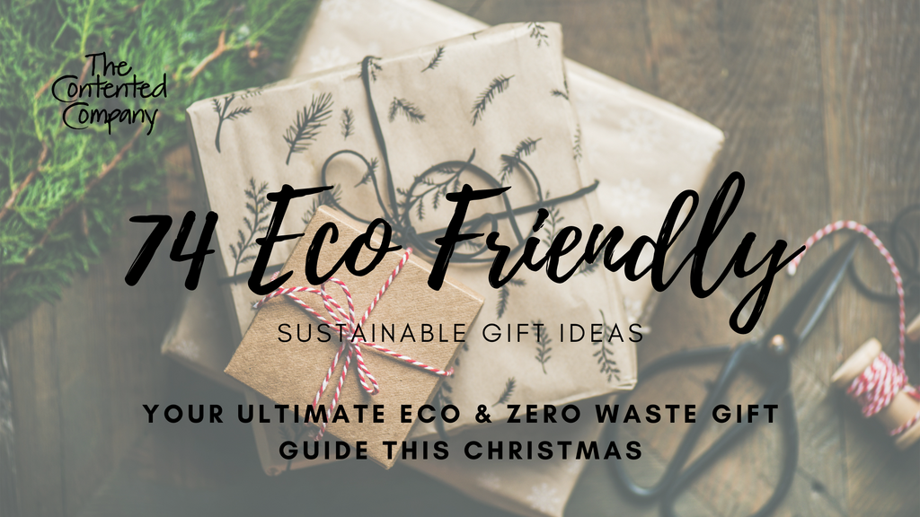 74 Eco Friendly Sustainable GIFT IDEAS - your ultimate eco & zero waste gift guide this christmas