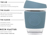 Contented Company | Eco & Zero Waste | 63 Plastic Free & Reusable Products for Plastic Free July | Reusable Glass Coffee Cup