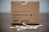 Plastic Free Bamboo & Cotton Biodegradable Compostable Cotton Buds Cotton Swabs