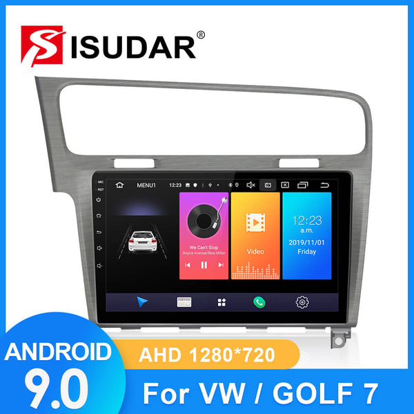lont collegegeld Tien jaar ISUDAR Car Radio For VW/Volkswagen/Golf 7 2 din Android 9 | ISUDAR Official  Shop