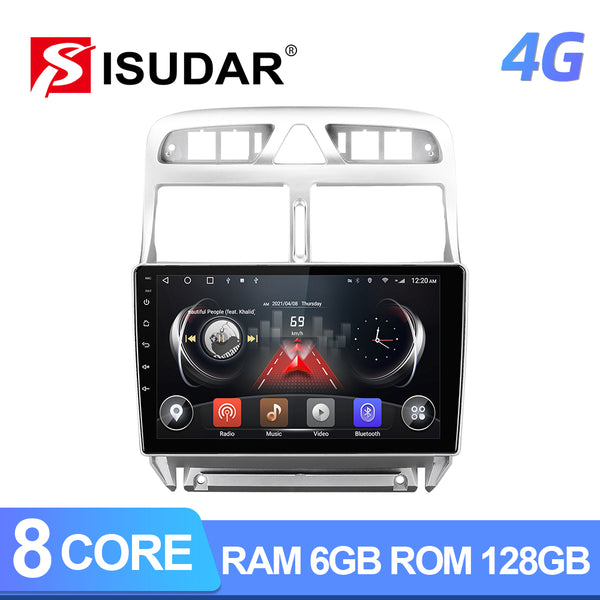 ISUDAR T72 4G Net Android 10 Car Radio For Peugeot 307 2002-2008 2009-2013  | ISUDAR Official Shop